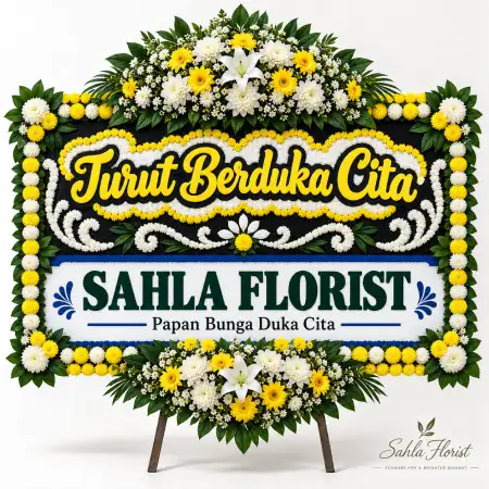 Papan Bunga Duka Serpong